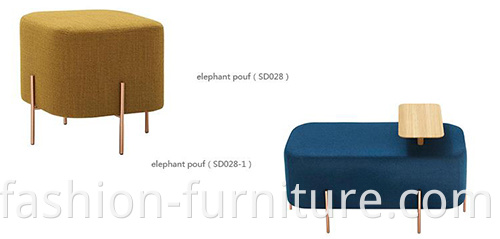 Elephant Ottoman Stool Pouf